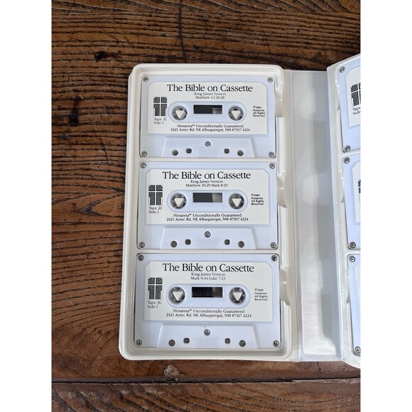 Hosanna The Bible on Cassette KJV New Testament Volume 4 - Picture 4 of 11
